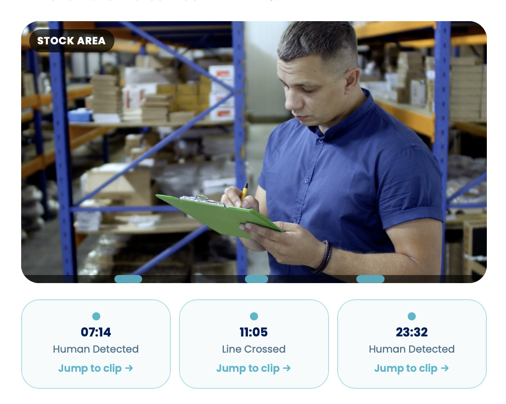 ISPECO dashboard — setting up Zone Protection on a live camera feed